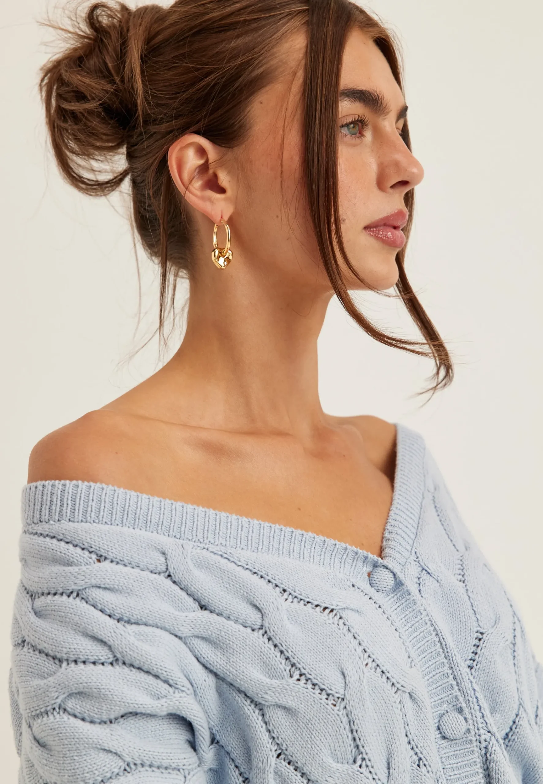 Nova Earrings Gold-plated