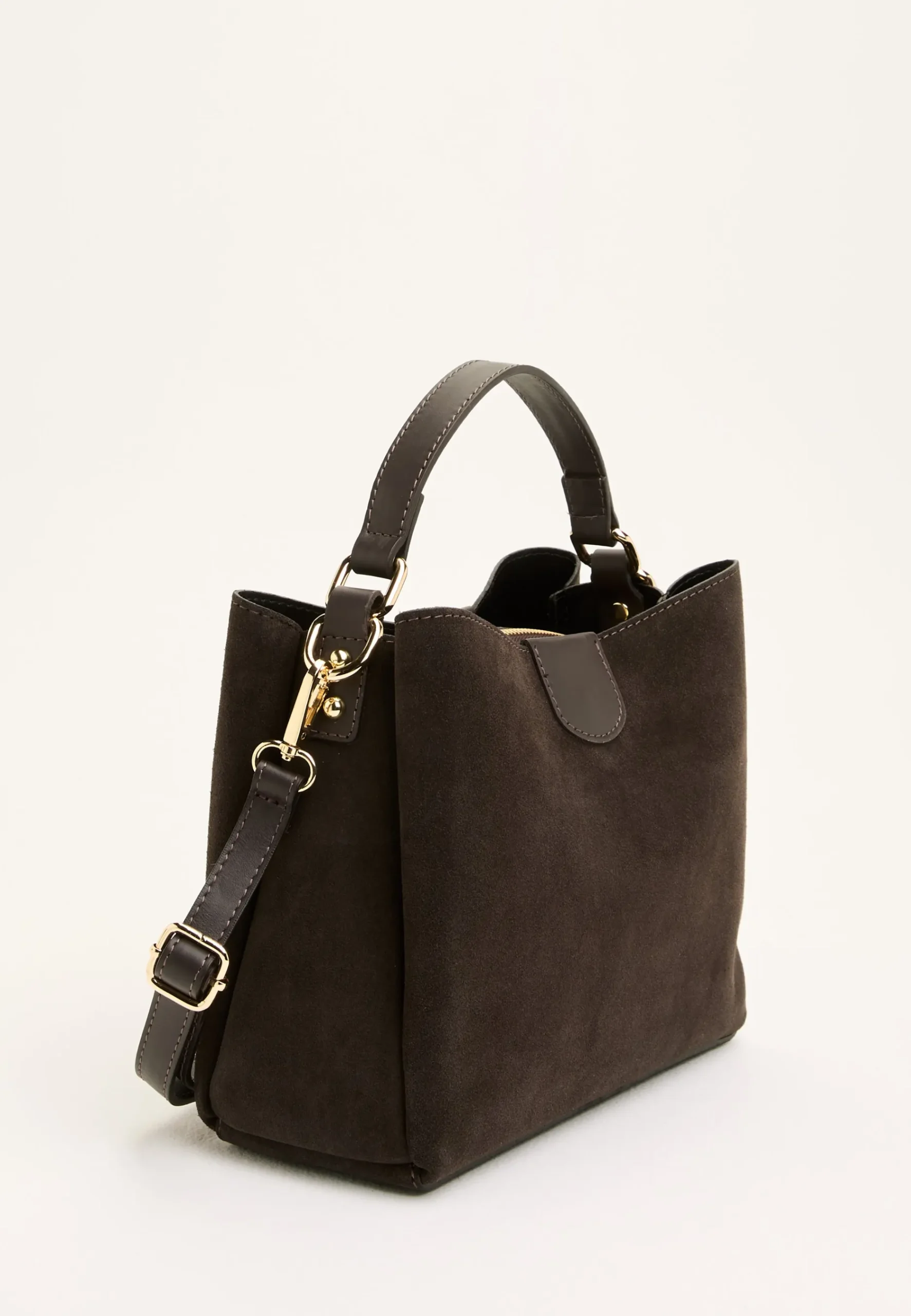 Novara Suede Handbag