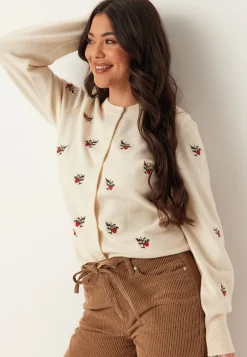 Objebba Thess L/S RE KNIT CARDIGAN