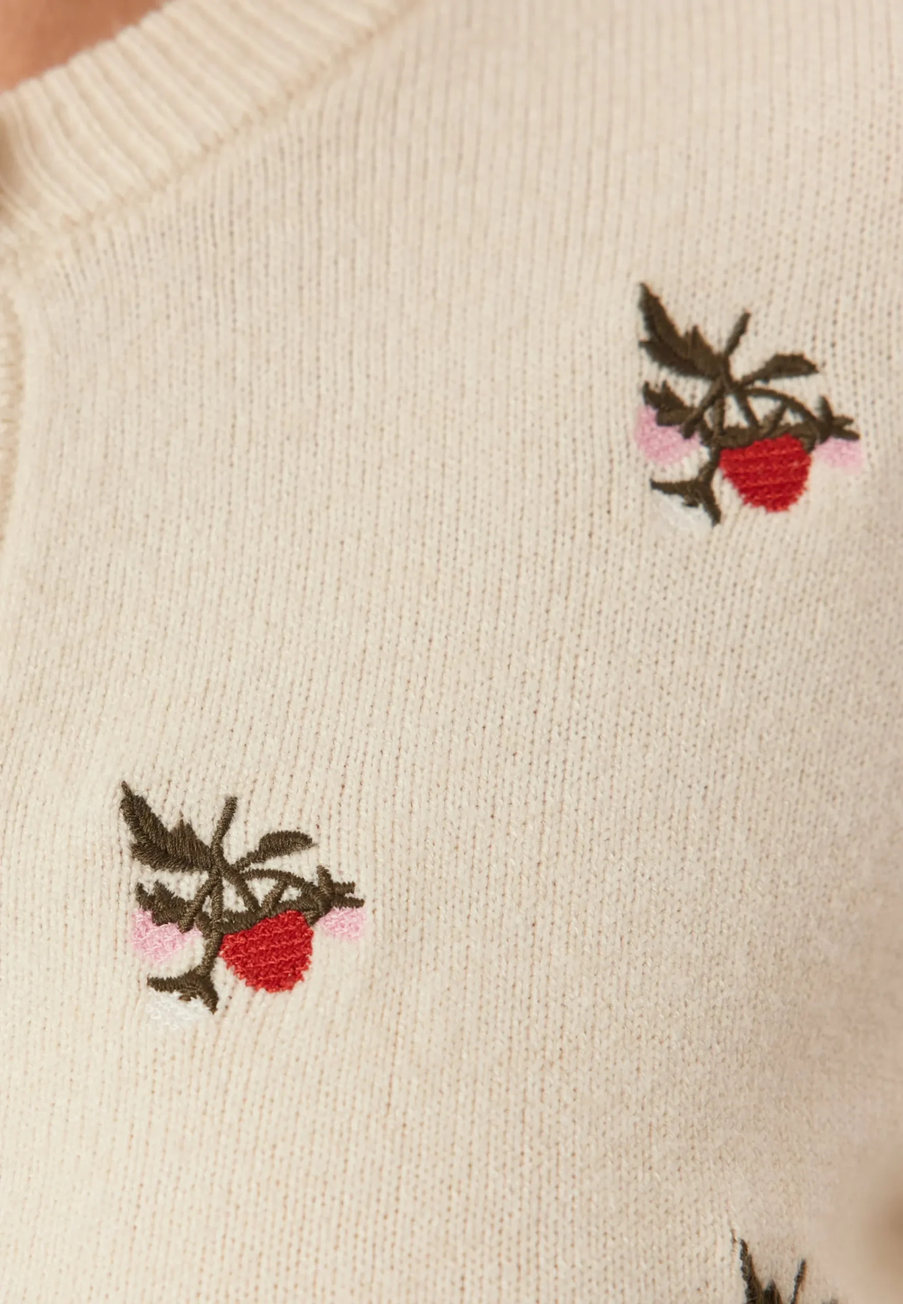 Objebba Thess L/S RE KNIT CARDIGAN