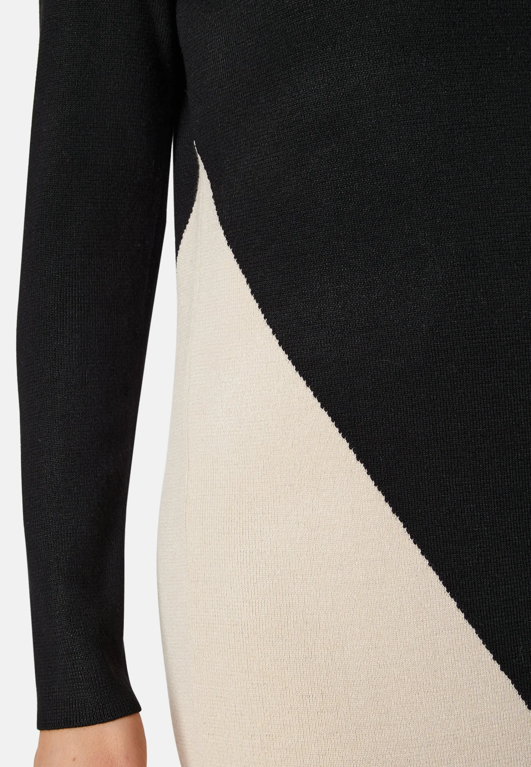 Objester Block Knit Dress