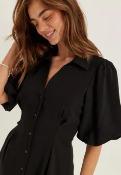 Objfia 2/4 RE SHORT SHIRT DRESS NOOS