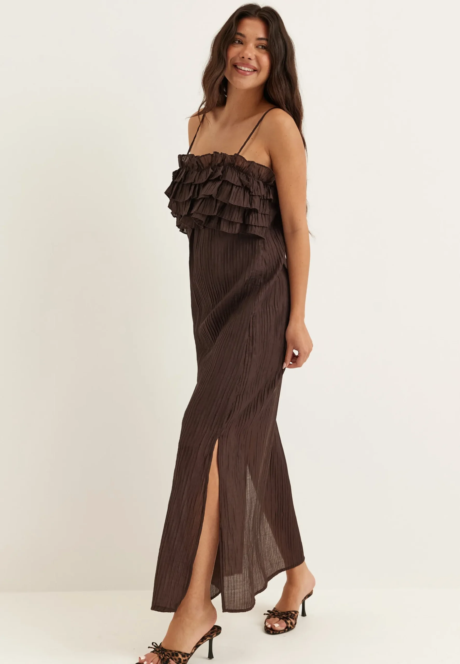 Objlyne S/L RE LONG DRESS