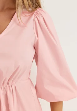 Objpaige 2/4 RE VNECK MIDI DRESS