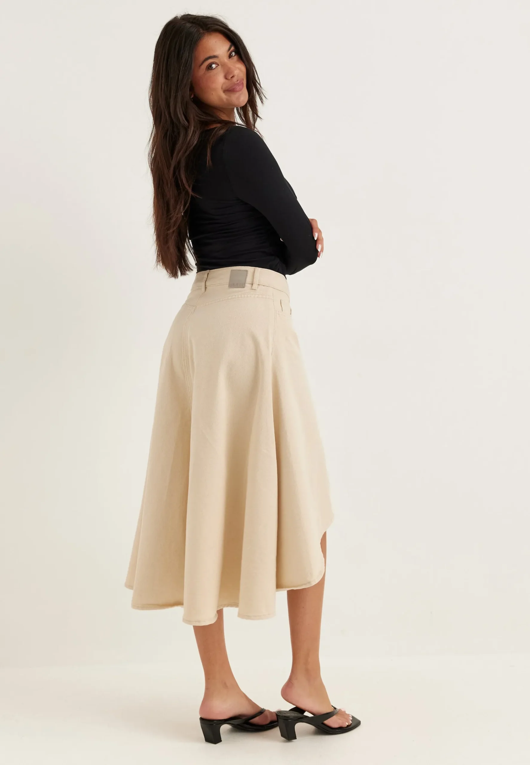 Objpixie Mw Midi Skirt