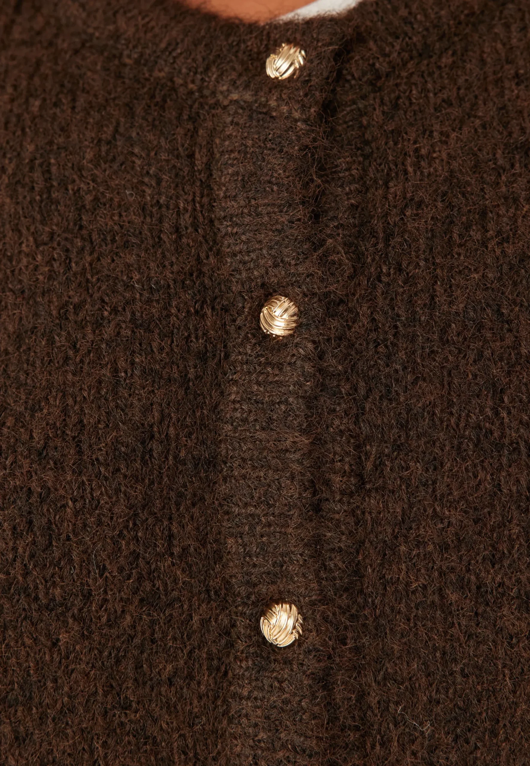 Objsaggia Re L/S KNIT CARDIGAN
