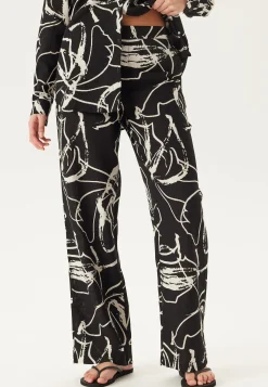 Objsanne Aline Wide Pant Aop