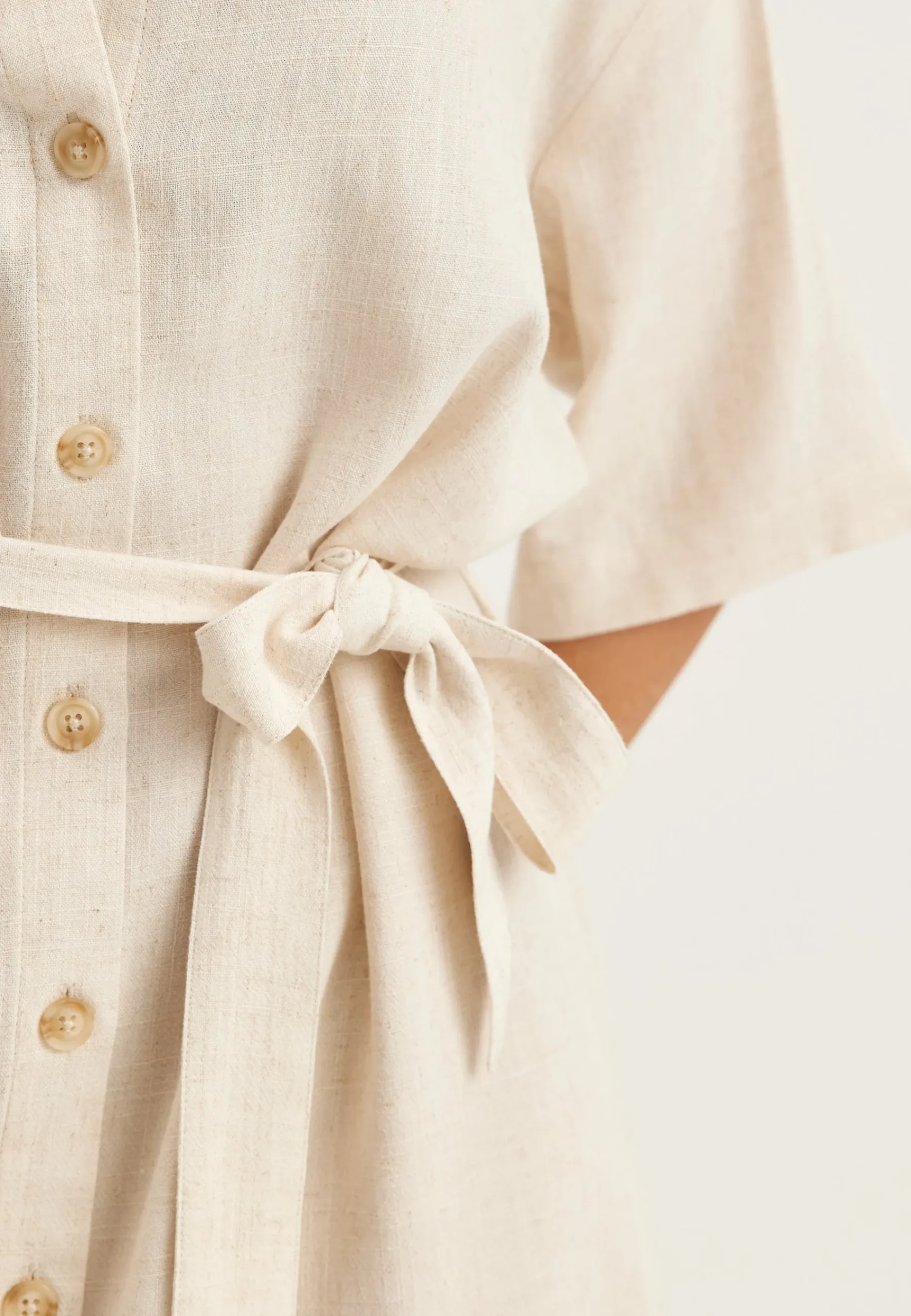 Objsanne 2/4 LO SHIRT DRESS NOOS