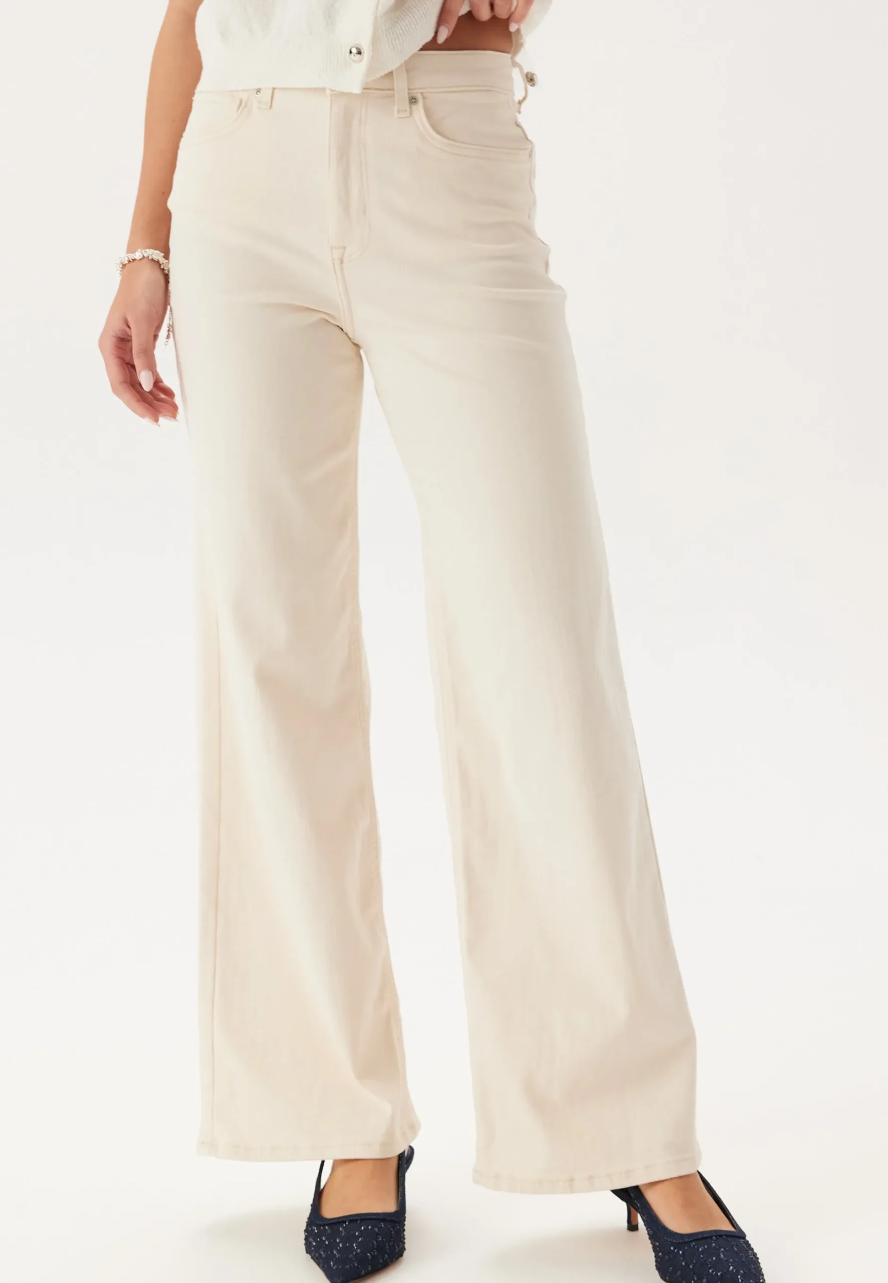 Onlmadison Blush Hw Wide Dnm