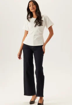 Onlmarie Life S/S RUCHING TOP