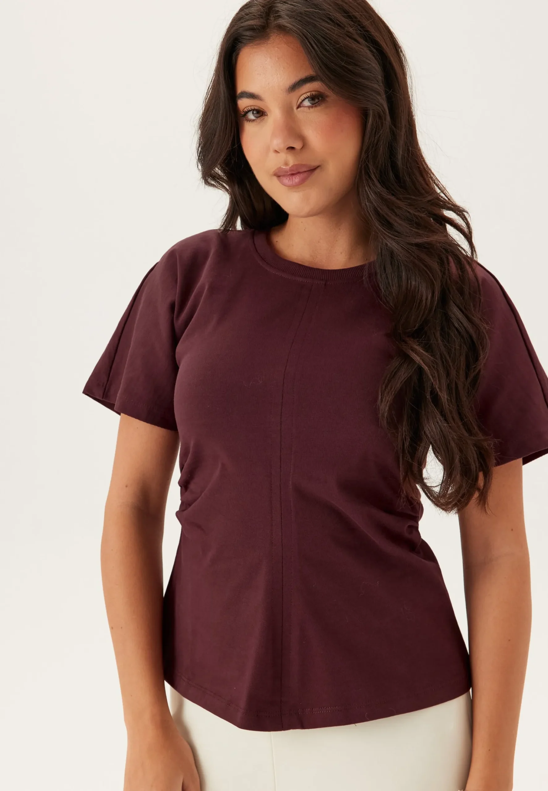Onlmarie Life S/S RUCHING TOP