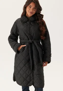 Pcemily Long Quilted Jacket