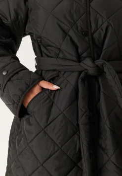 Pcemily Long Quilted Jacket