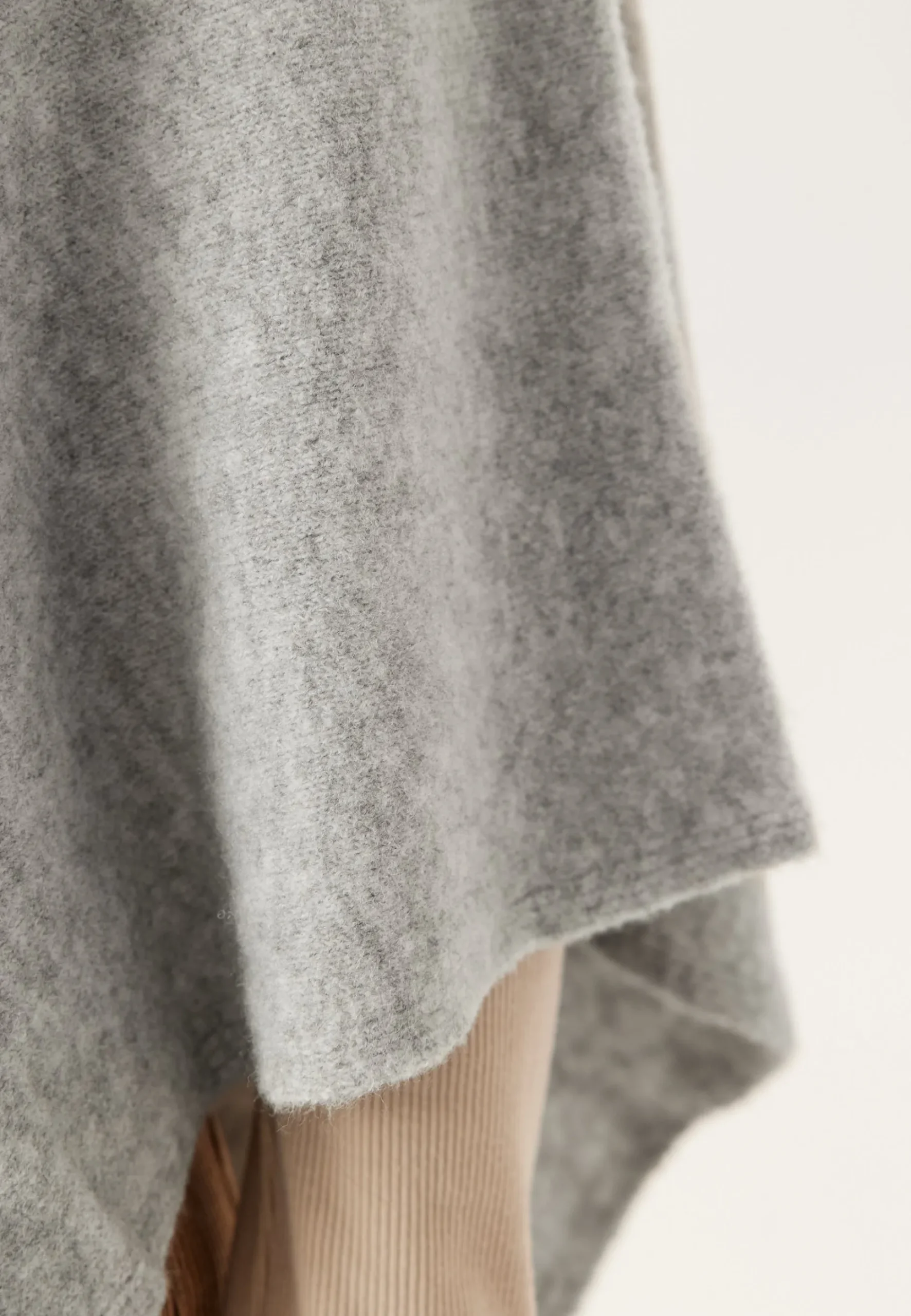 Pcfortuna High Neck Poncho