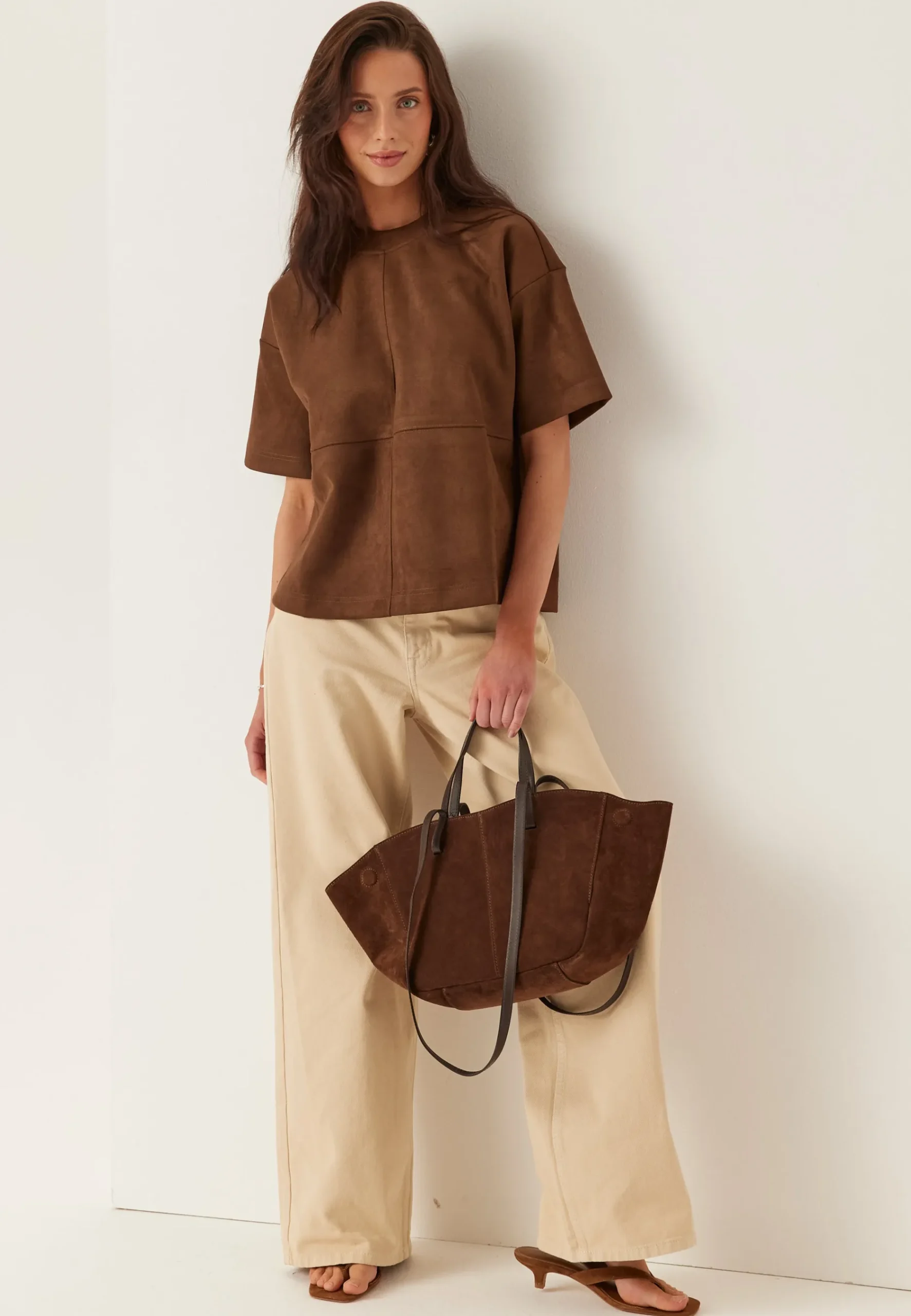 Pcgertu Ss Boxy Tee