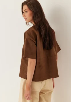 Pcgertu Ss Boxy Tee
