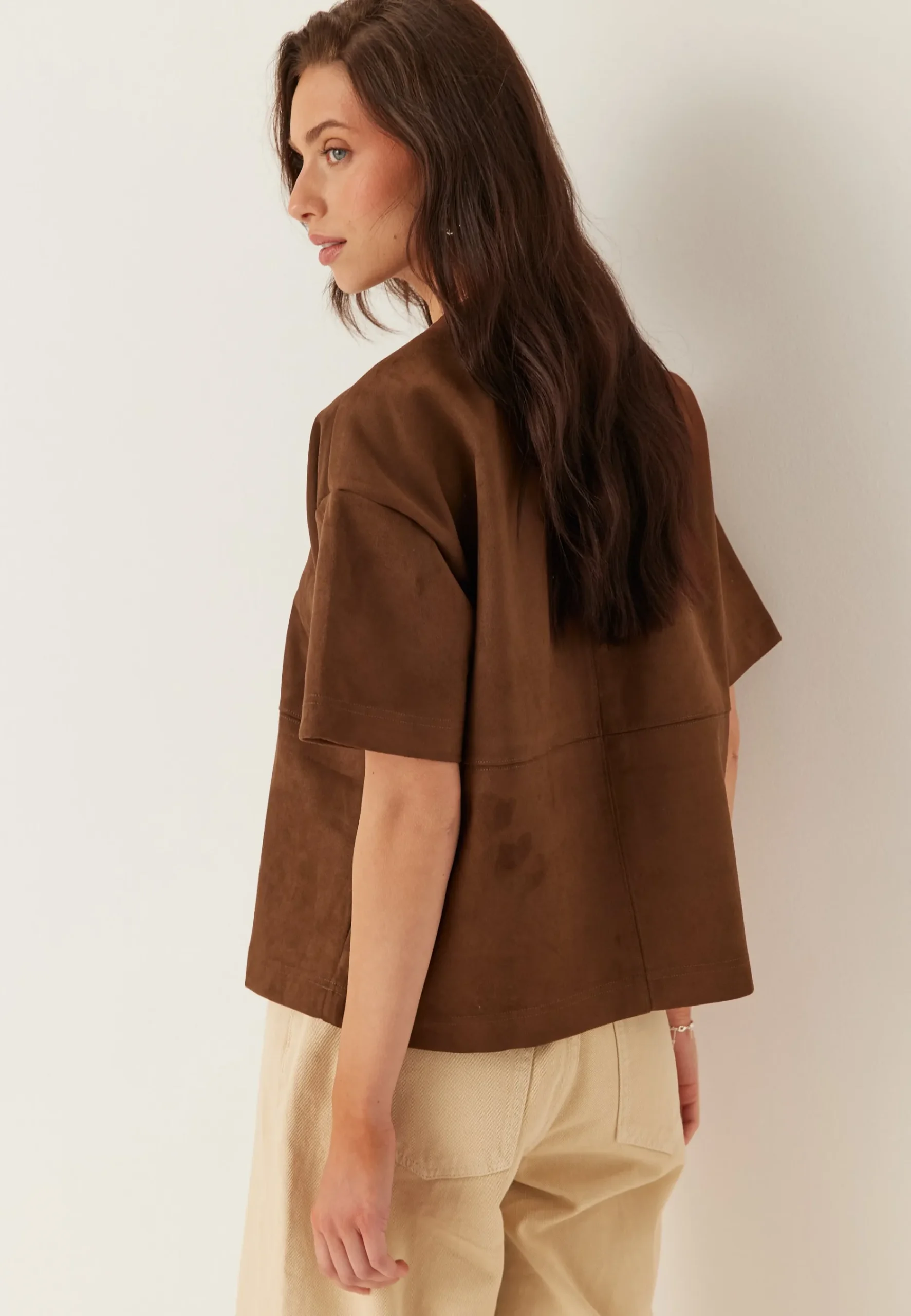 Pcgertu Ss Boxy Tee