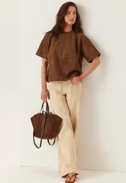 Pcgertu Ss Boxy Tee