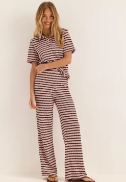 Pcjeya Hw Wide Knit Pant