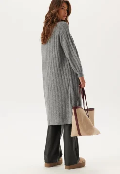 Pcmaggy Ls Long Knit Cardigan