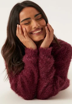 Pcmie Ls O-neck Knit