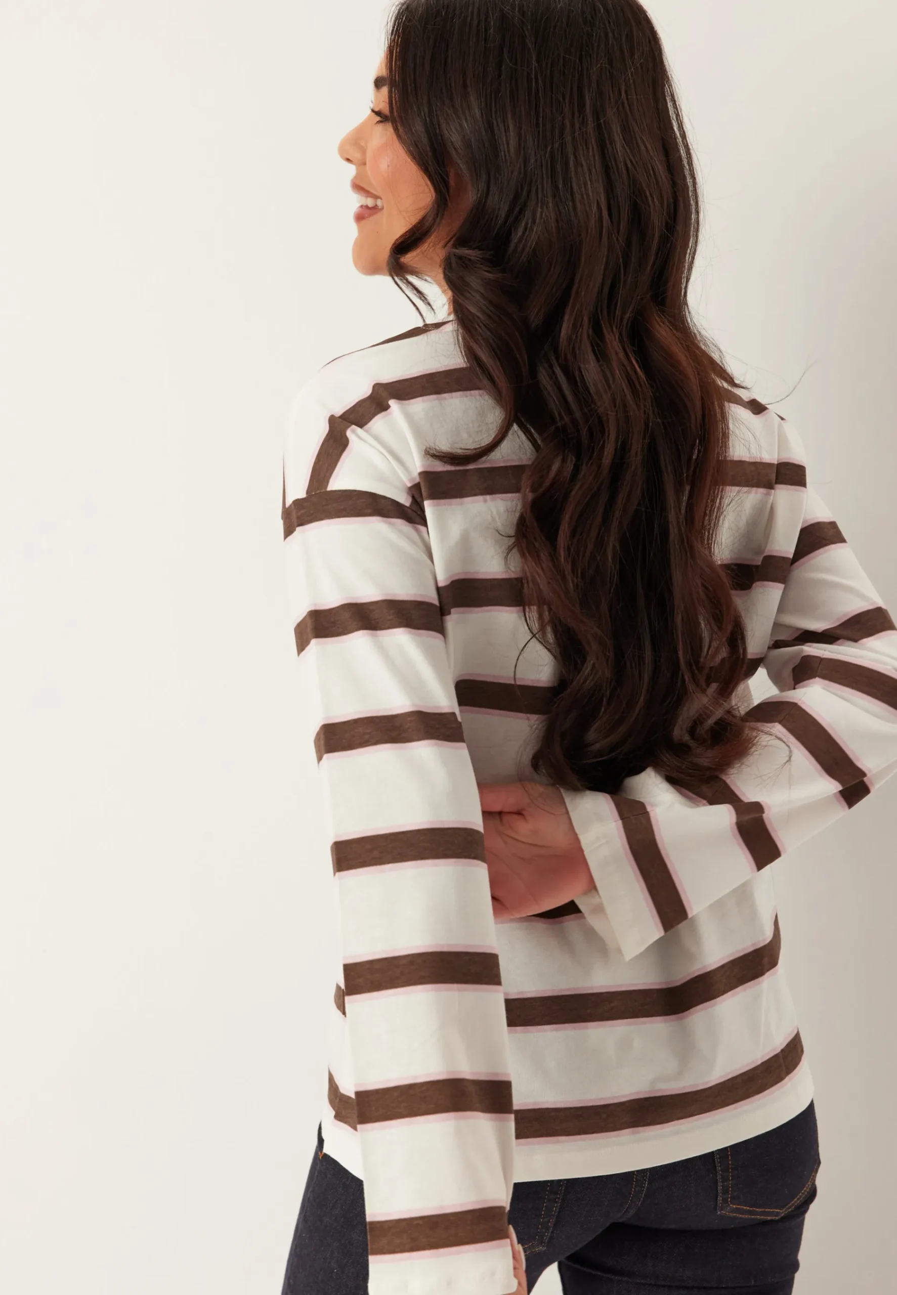 Pcmila Ls Loose Tee Jrs