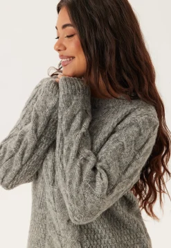 Pcnina Ls O-neck Knit