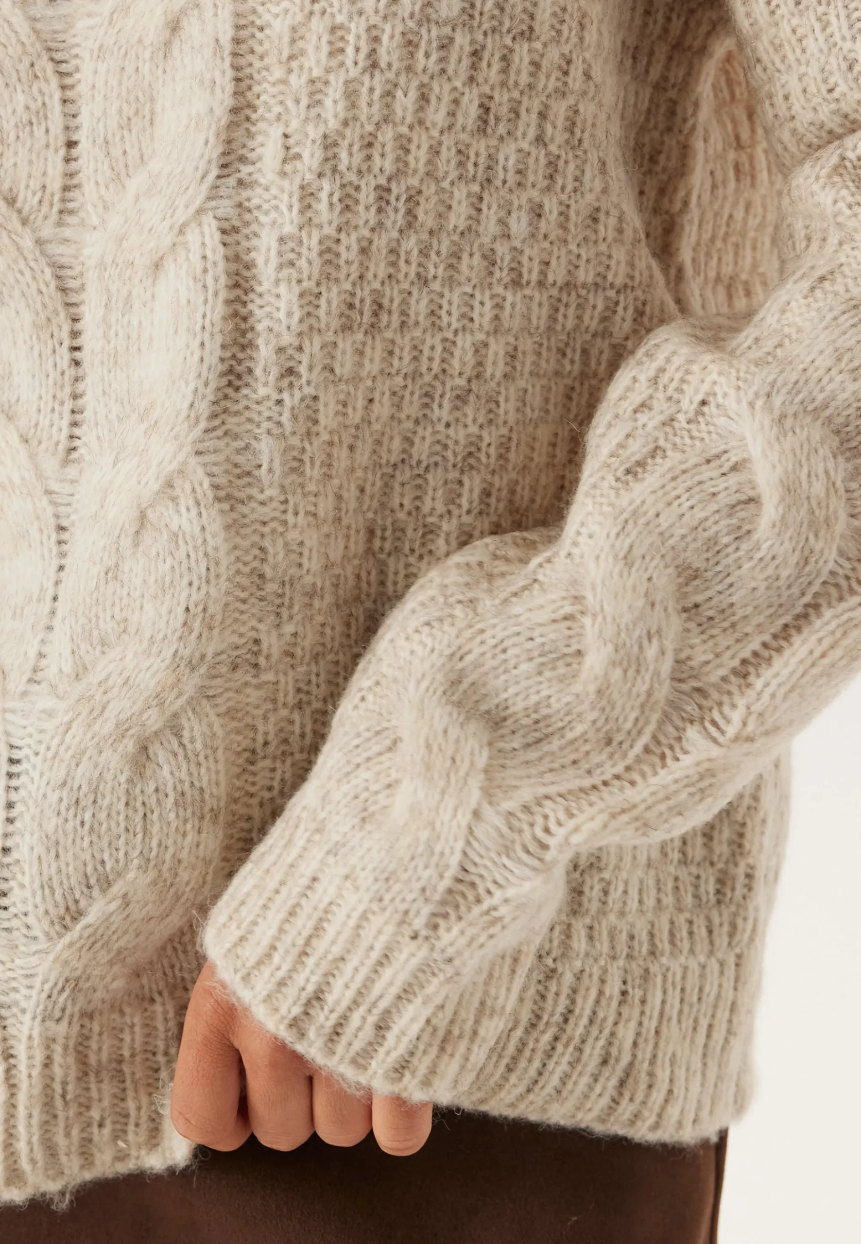 Pcnina Ls O-neck Knit