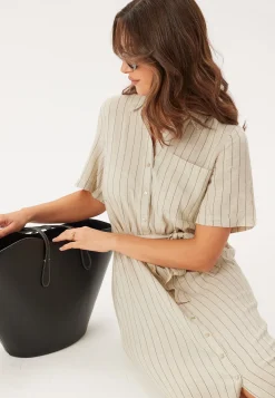 Pcpia 2/4 MIDI SHIRT DRESS
