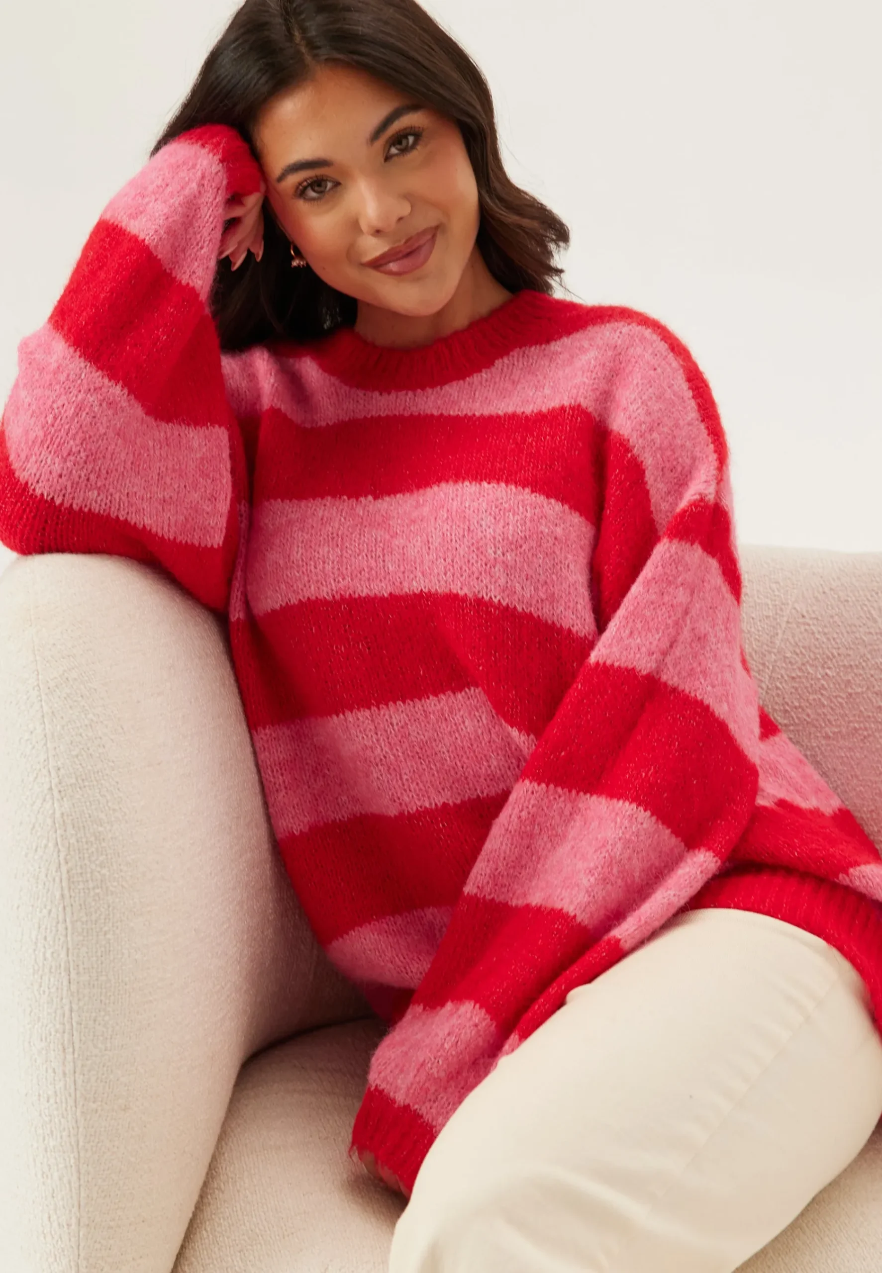Pcrasmine Ls Oneck Knit