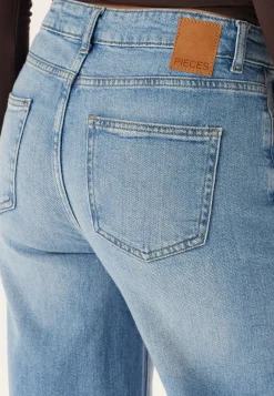 Pcsilke Mw Wide Jeans Noos