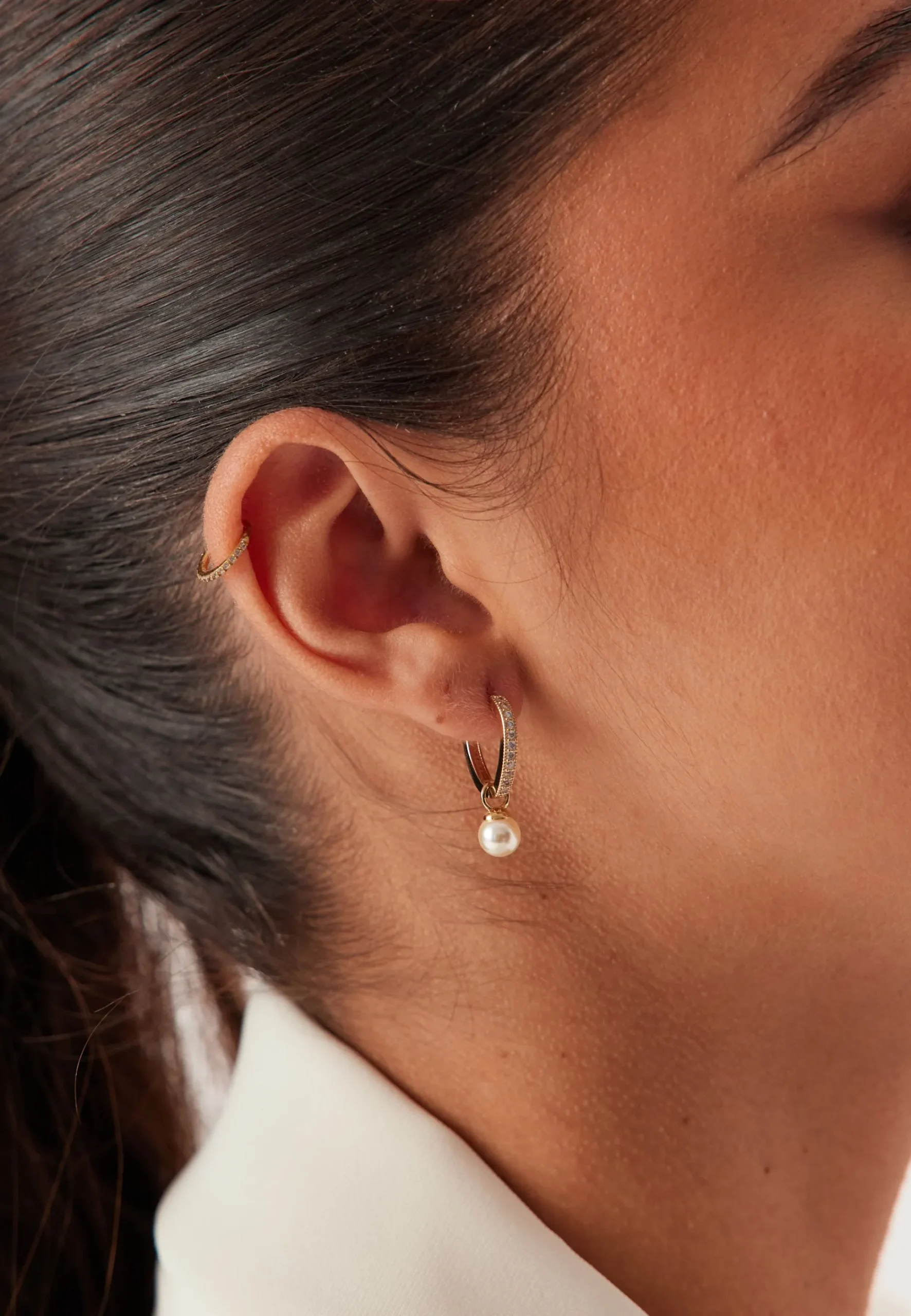 Petite Kennedy Hoops Earrings