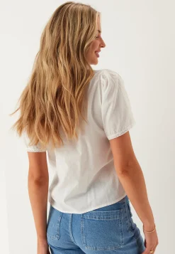 Pleated Detail Blouse
