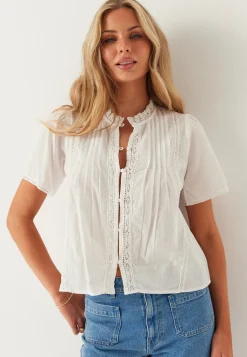 Pleated Detail Blouse