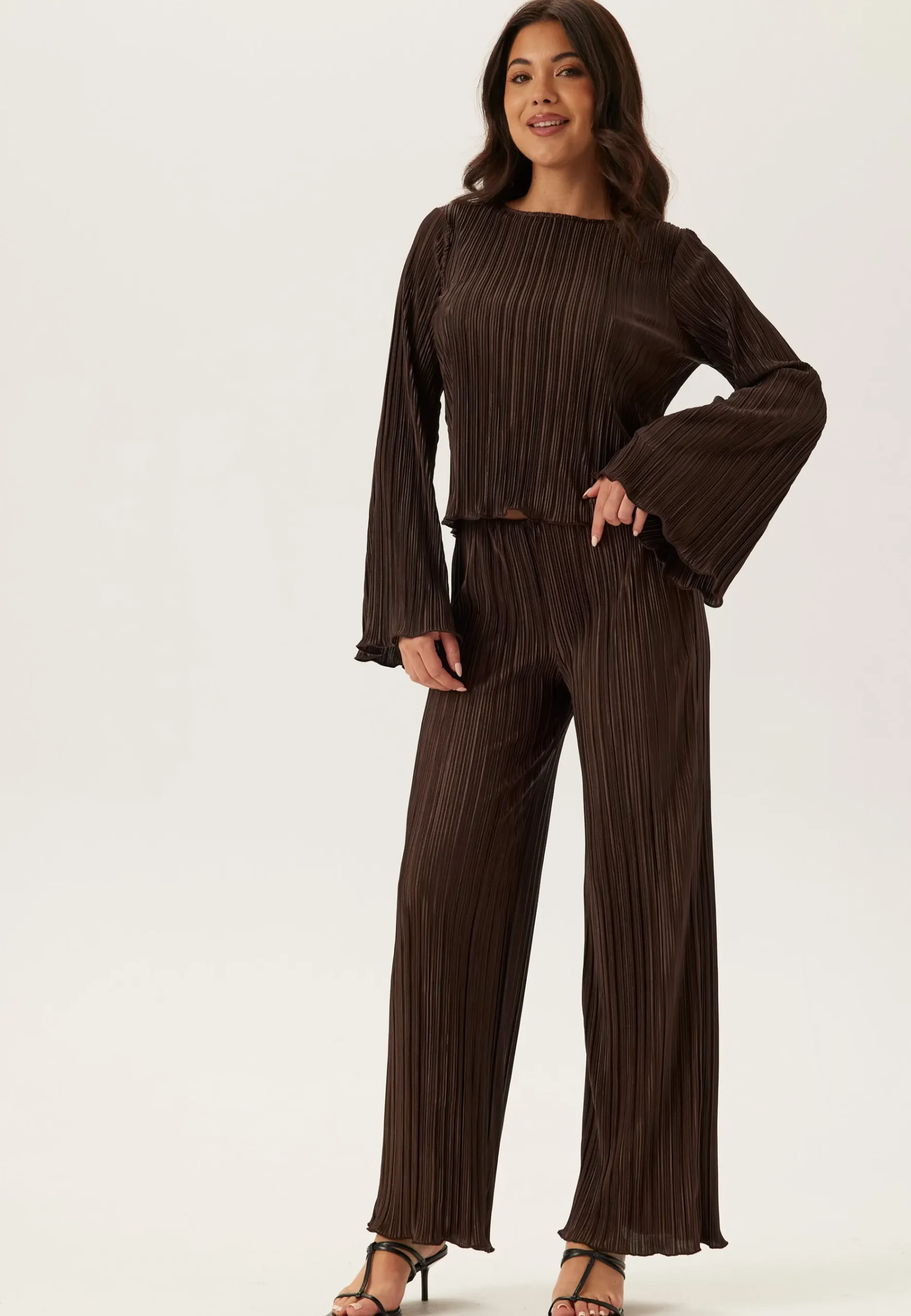 Pleated Frill Trousers