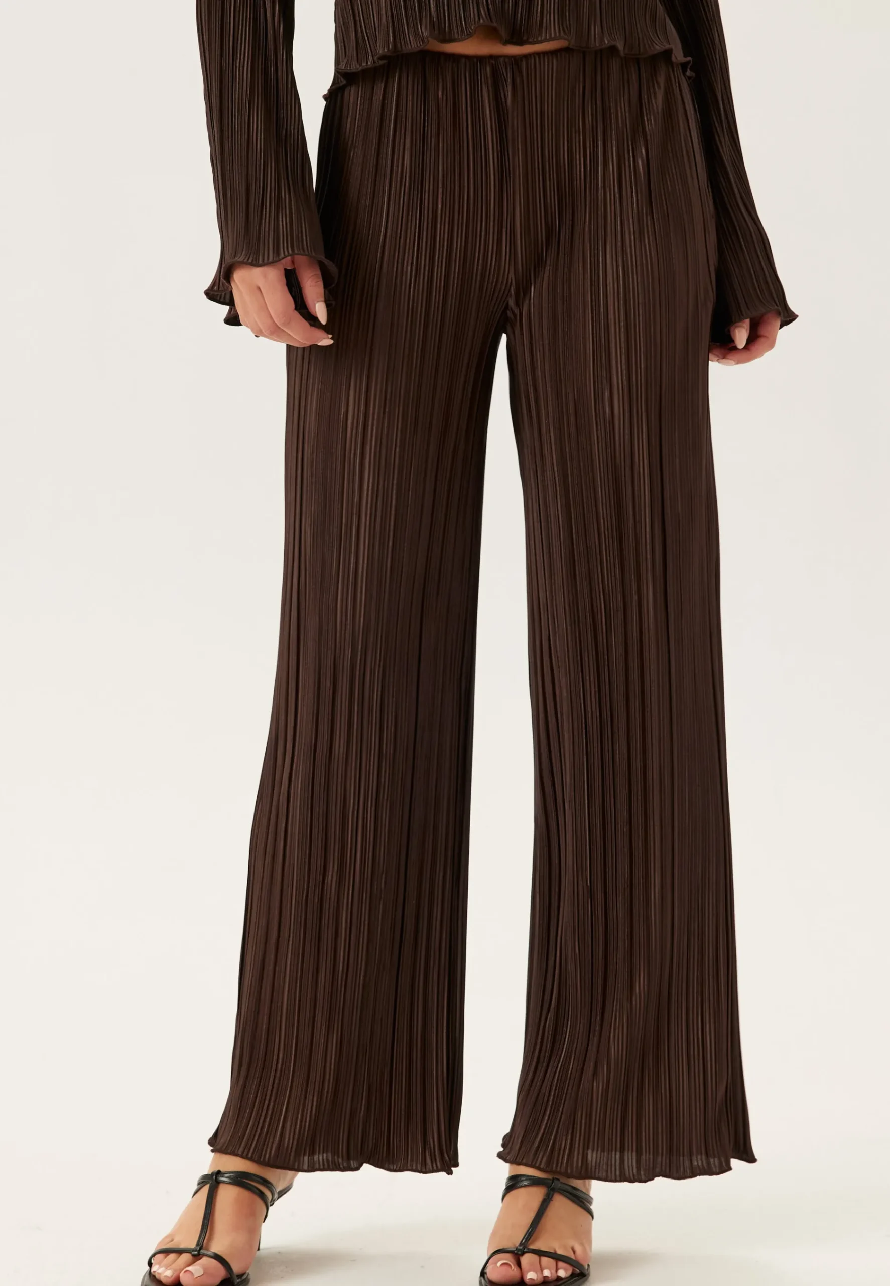 Pleated Frill Trousers