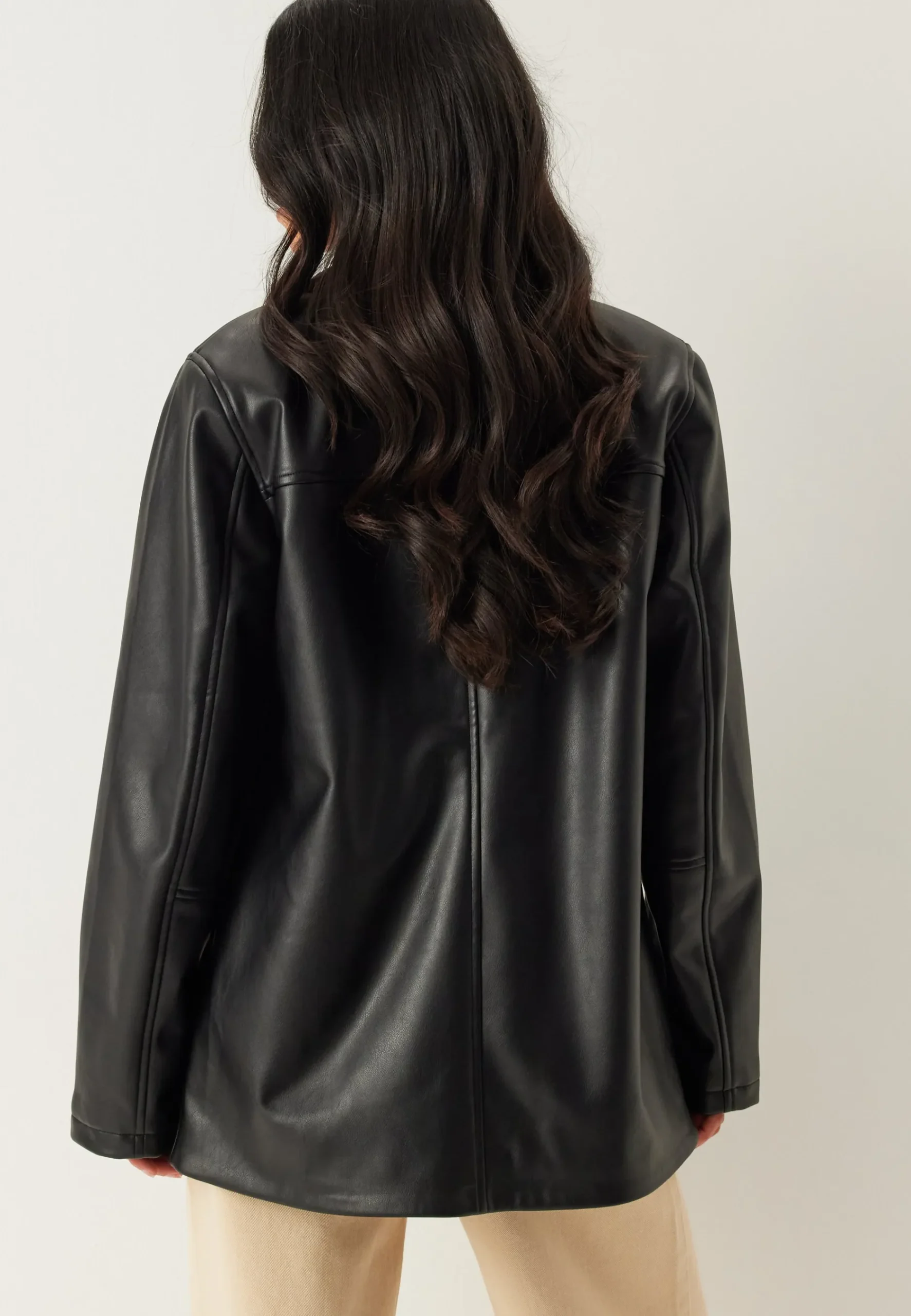 PU Blazer Jacket