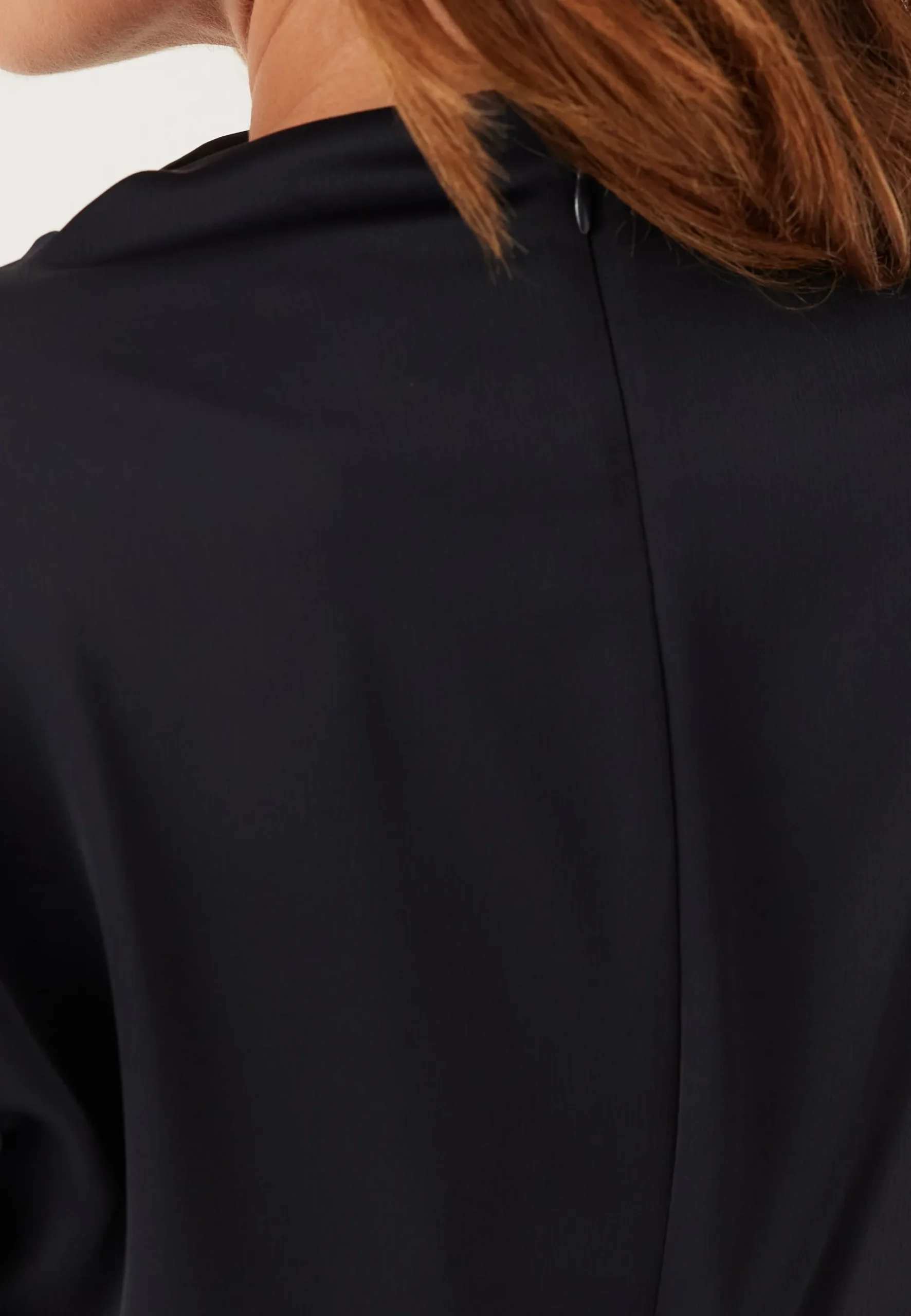 Satin Cowl Neck Midi Dress