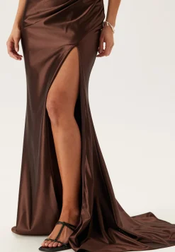 Satin Evening Dress