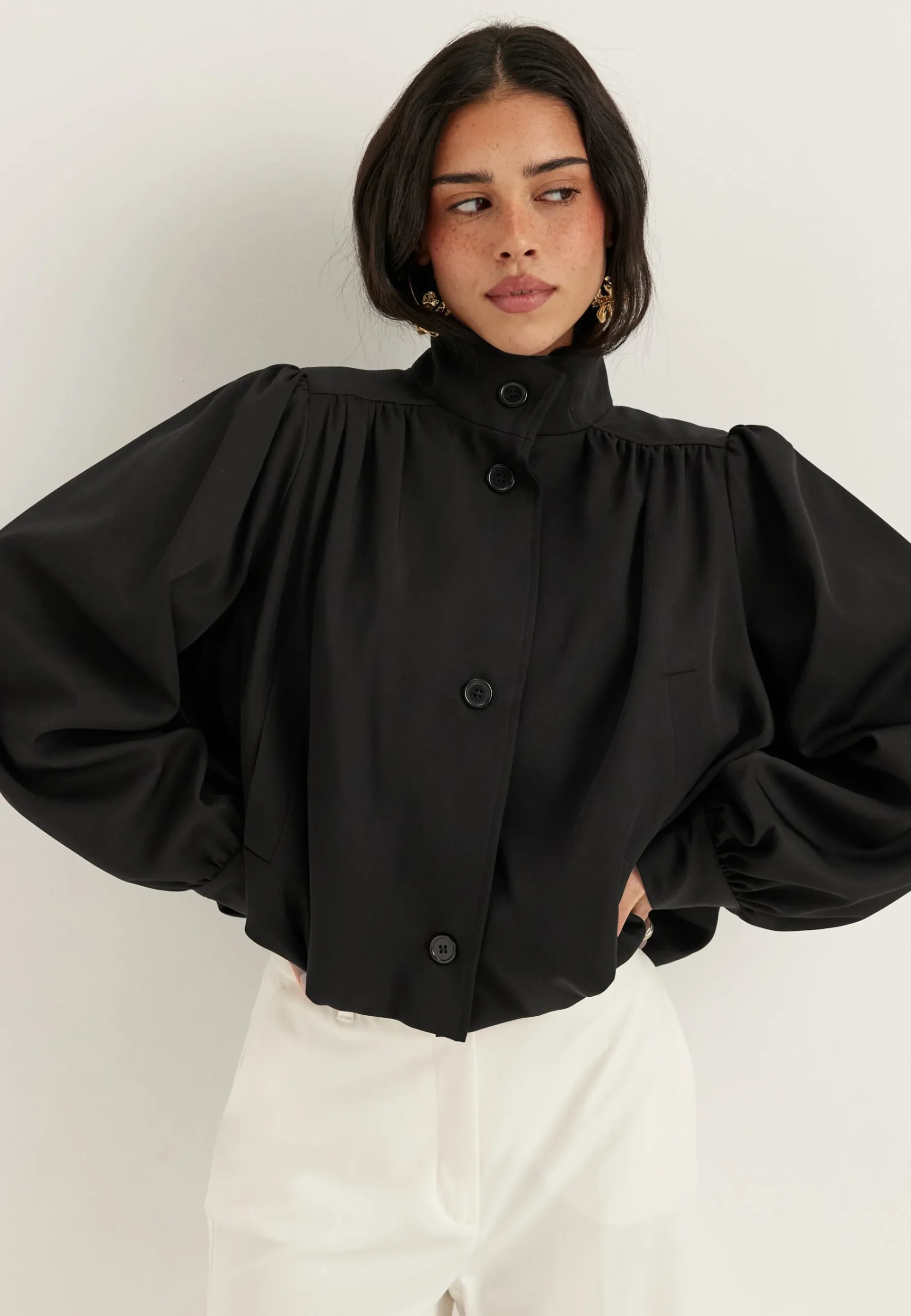 Short Balloon Jacket