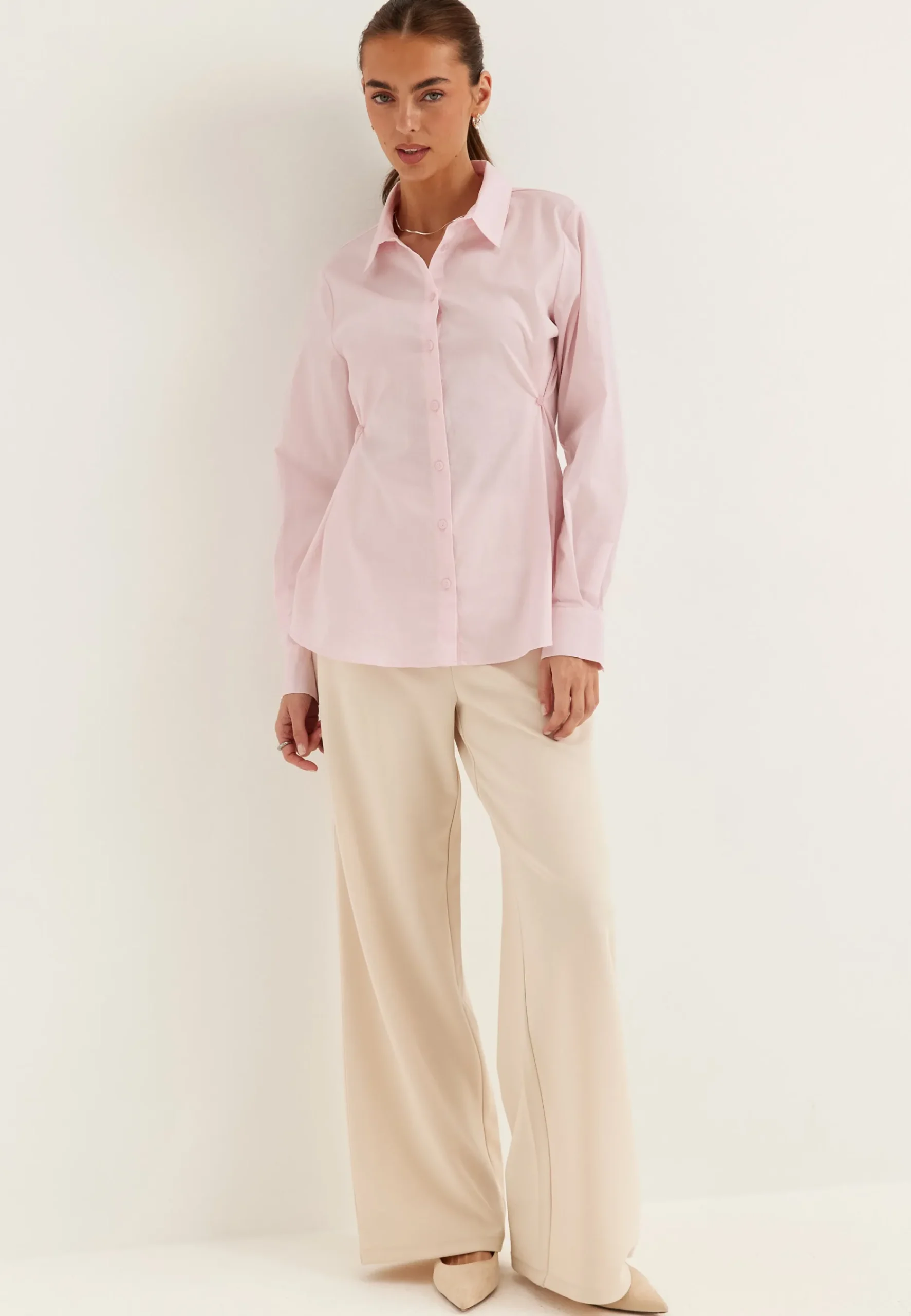 Sinched Waist Shirt