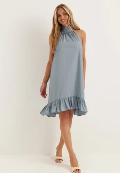 Slfdelia Regular Short Halterneck Dress