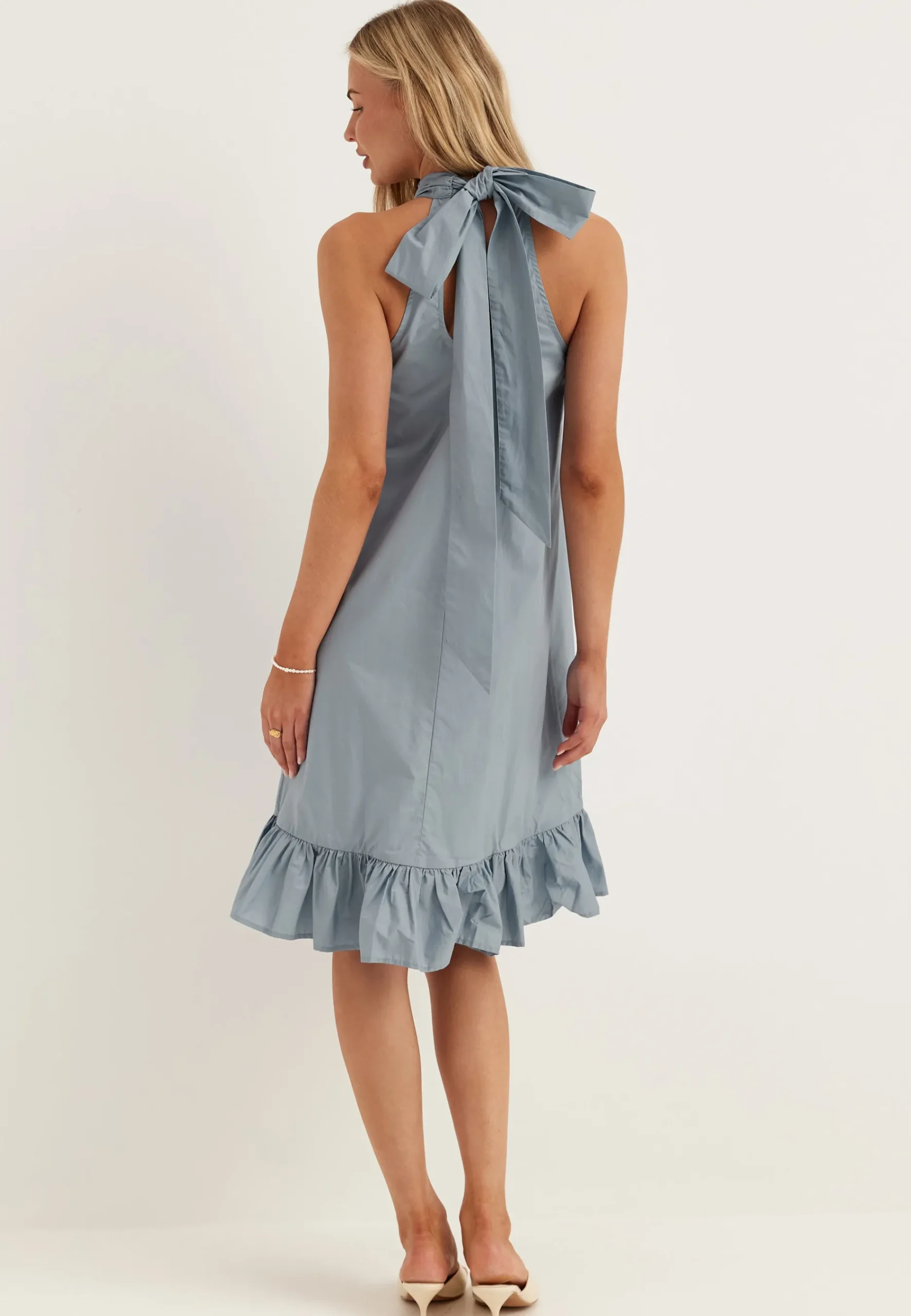 Slfdelia Regular Short Halterneck Dress