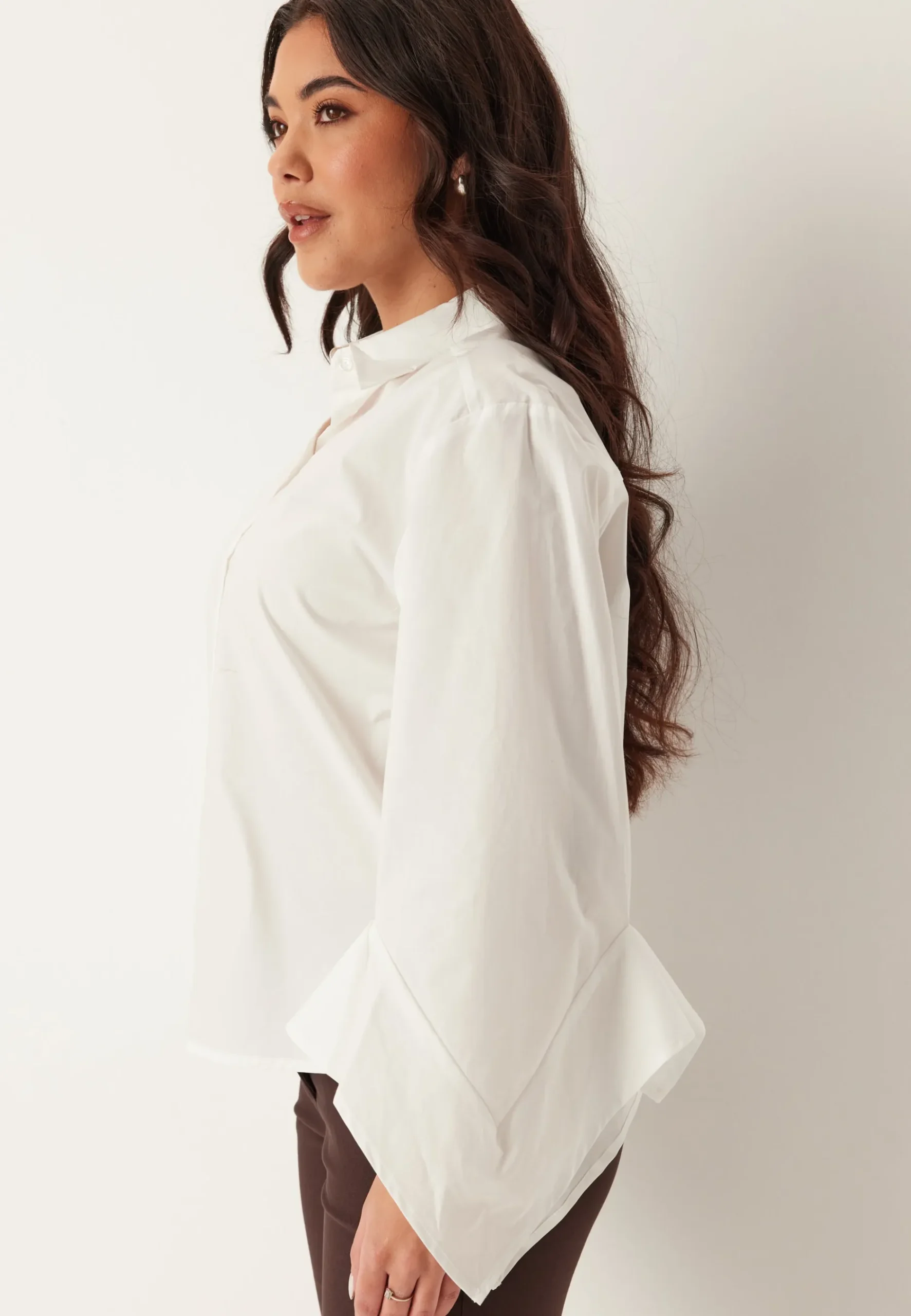 Slfdelia Relaxed Flounce Shirt