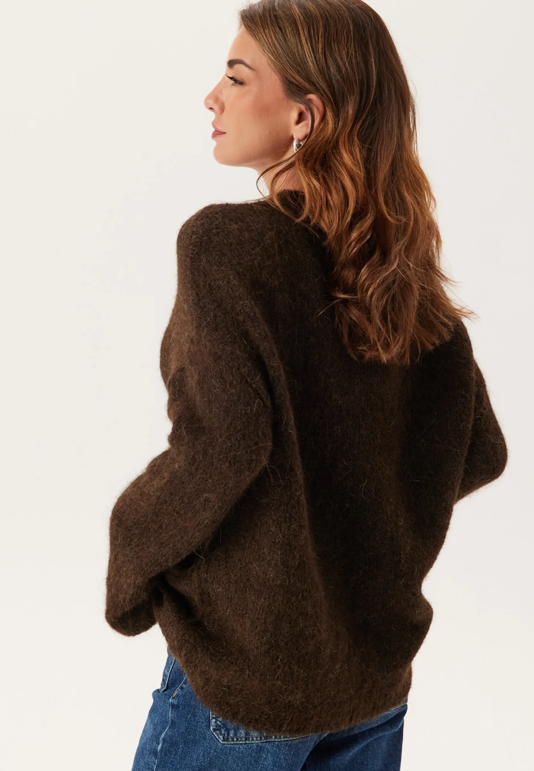 Slfgabriella Ls Knit New O-nec