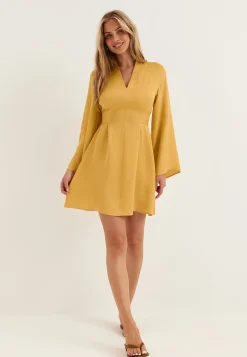 Slflaura Regular Ls Short Dress