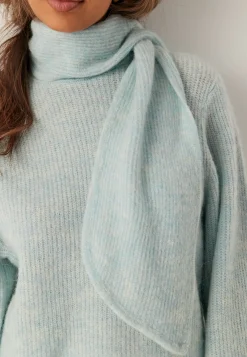Slflulu Ls Bow Knit