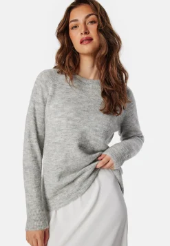 Slflulu LS Knit O-Neck