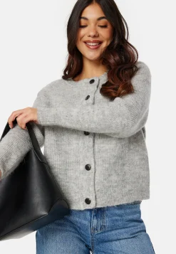 Slflulu LS knit short cardigan