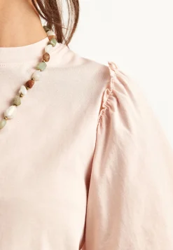 Slfpenelope 2/4 RUFFLE TEE NOOS